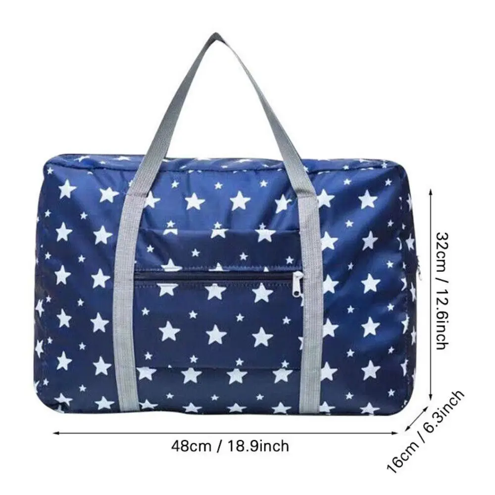 Foldable Travel Bag Tote Bag Large Capacity Oxford cloth Luggage Bag Waterproof Clothes Organizer Bag thumbnail 6