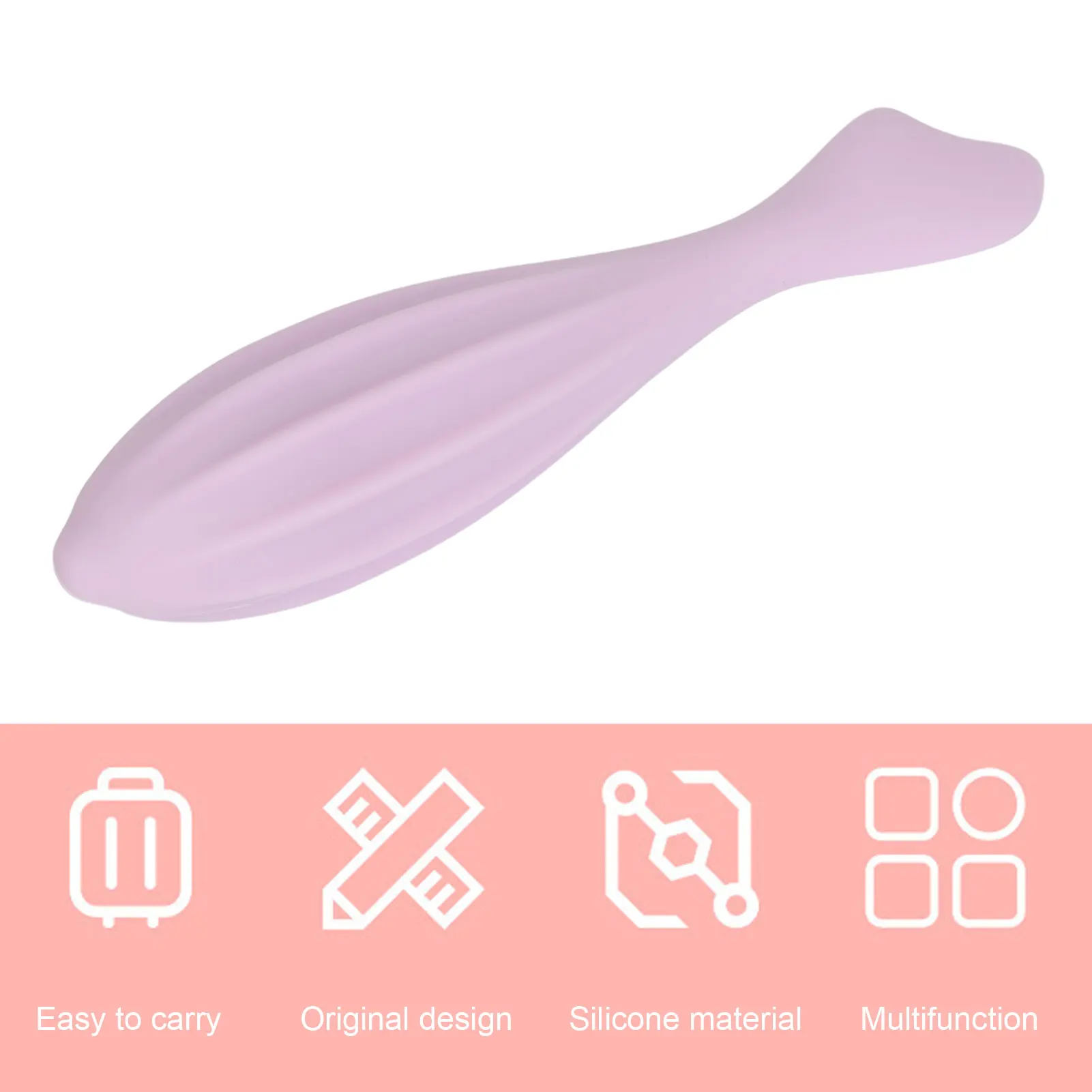 Silicone Facial Massage Roller Face Muscle Manual Massager Body Relief Deep Points Release Tool thumbnail 4