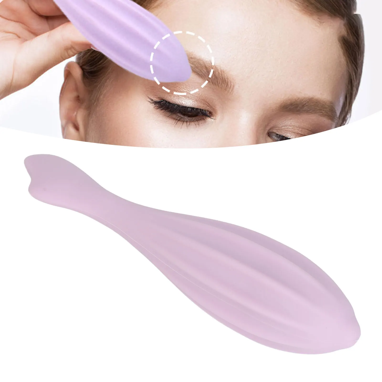 Silicone Facial Massage Roller Face Muscle Manual Massager Body Relief Deep Points Release Tool