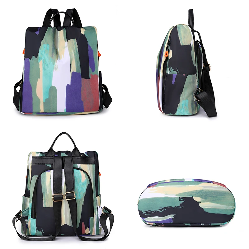 Fashion Anti Theft Women Backpacks High Quality Large Capacity Backpack Shoulder Bags For Teenagers Girls Ladies Travel Mochilas thumbnail 3