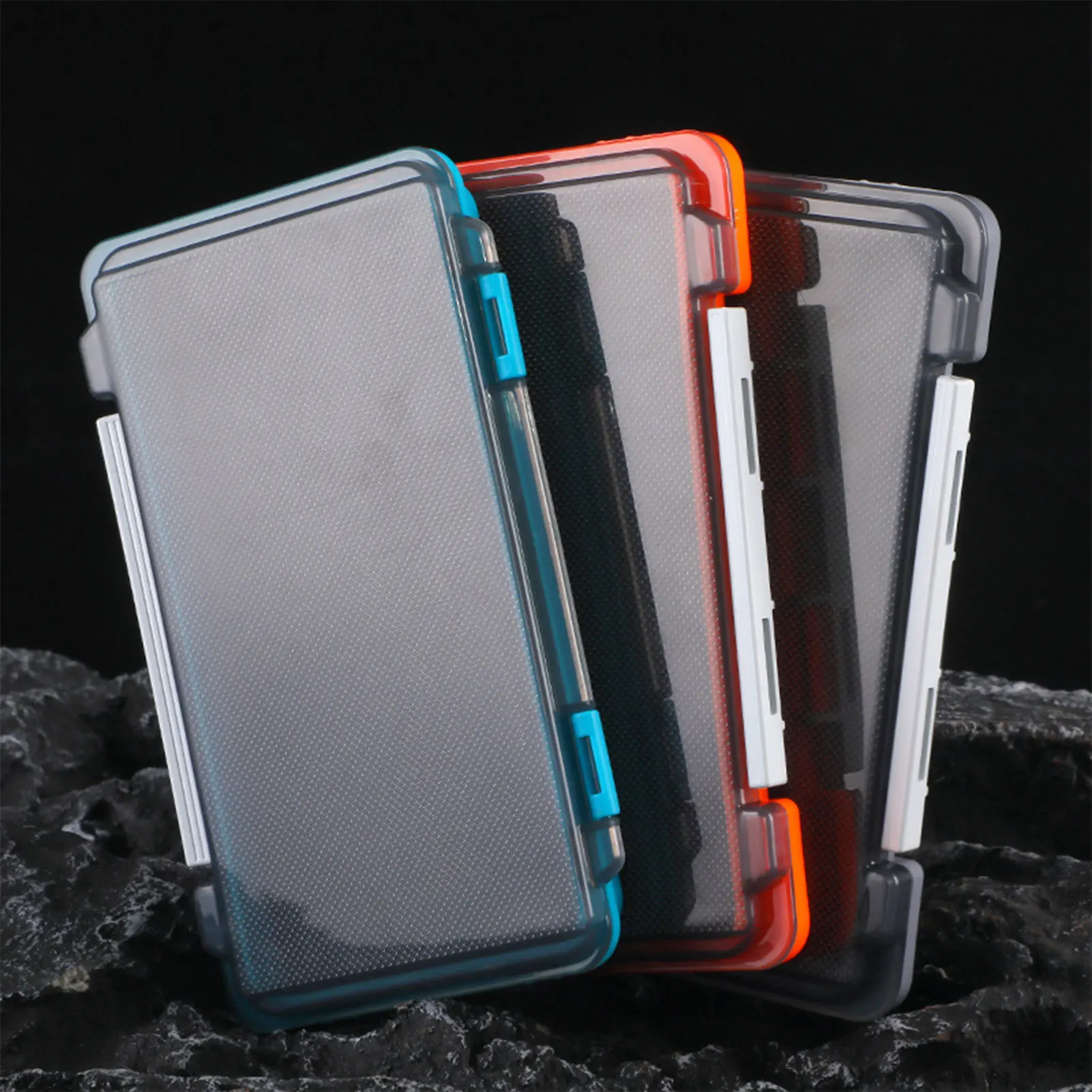Fishing Tackle Box Lure Storage Fly Box Spinner Box Waterproof Portable Organizer for Fishing Gear Accessories