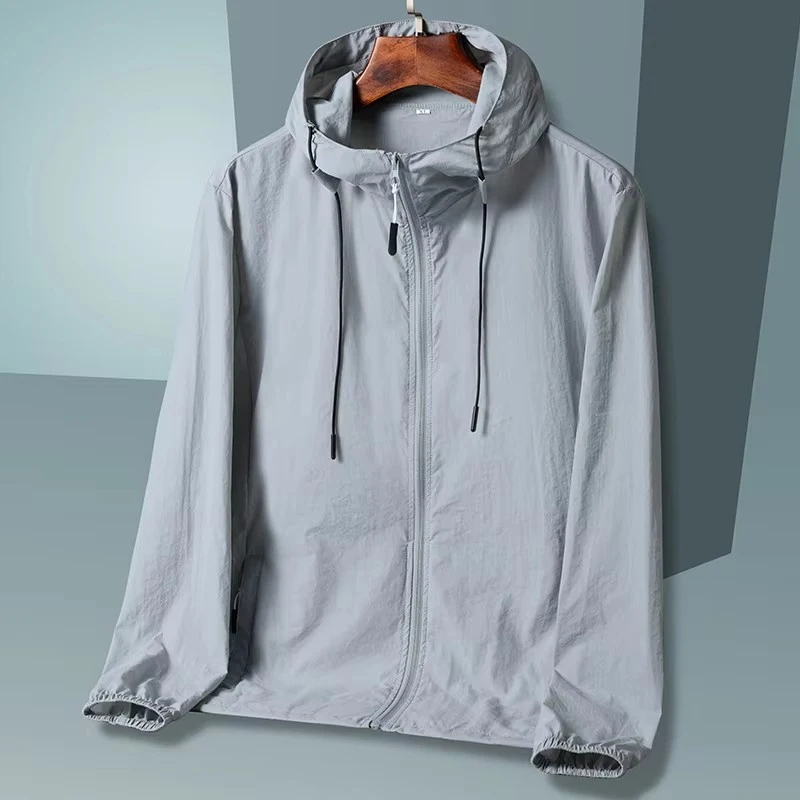 2025 Summer Hooded Jacket Men Women Sun Protection Clothing Fishing Hunting Clothes Quick Dry Skin Windbreaker thumbnail 2