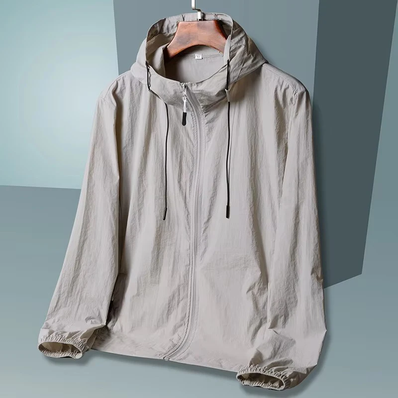2025 Summer Hooded Jacket Men Women Sun Protection Clothing Fishing Hunting Clothes Quick Dry Skin Windbreaker thumbnail 3
