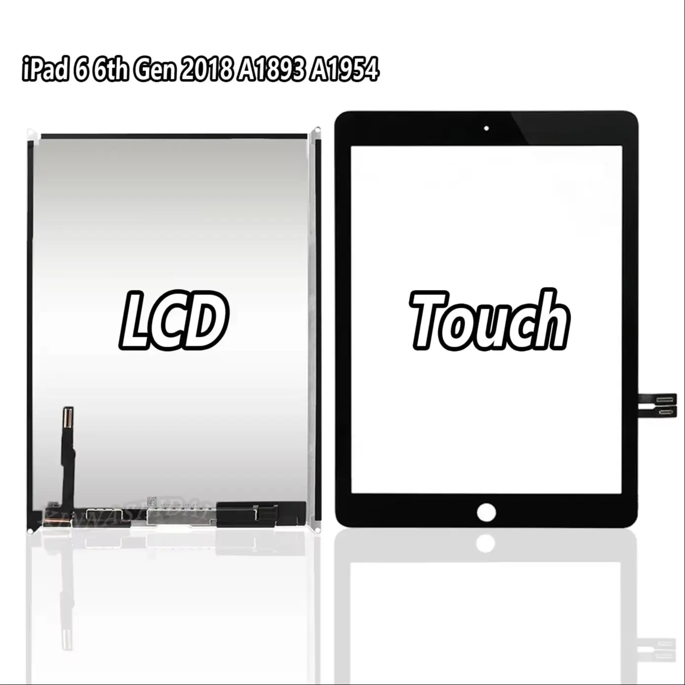 For iPad 2018 A1893 A1954 Touch Screen Digitizer Panel LCD Display For iPad 6 6th Gen 2018 A1893 A1954 thumbnail 2