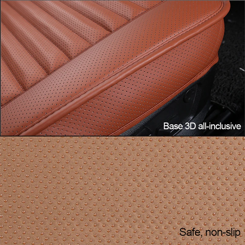 Universal Leather Car Seat Covers interior Automobiles Seats Cover Mats Auto Seat-Cover Cushion Protector Chair Pads Accessories thumbnail 4