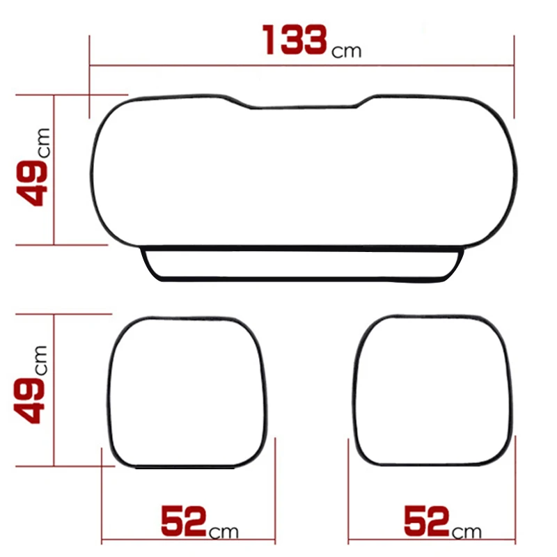 Universal Leather Car Seat Covers interior Automobiles Seats Cover Mats Auto Seat-Cover Cushion Protector Chair Pads Accessories thumbnail 2