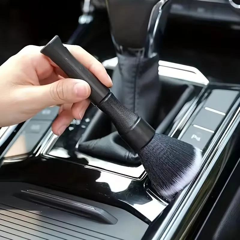 1/2Pcs Soft Bristle Car Interior Detailing Brush 16/24CM Soft Bristle Brush Auto Dash Duster Tool for Car & Motorcycle Cleaning thumbnail 2