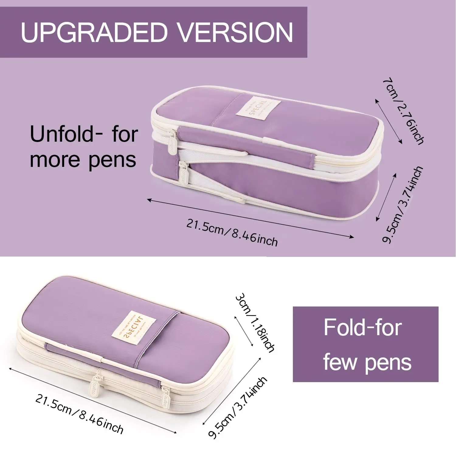 Kawaii Pencil Cases Large Capacity Pencil Bag Pouch Holder Box for Girls Office Students Organizer School Stationery Supplies thumbnail 2