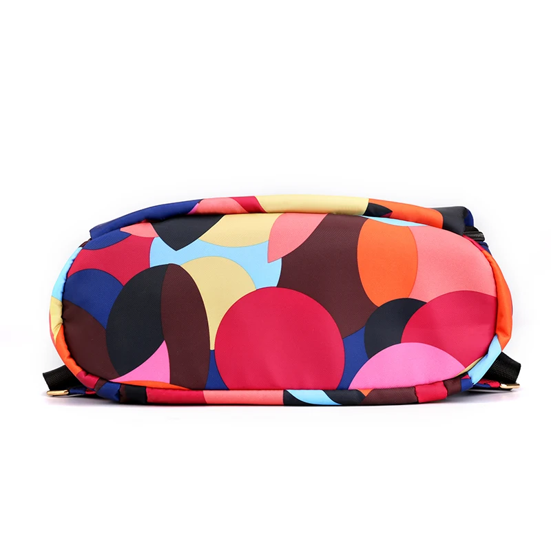 Women's Colorful Anti-Theft Backpack Casual Waterproof Oxford Daily Travel Backpacks for Women Multifunctional Preppy School Bag thumbnail 6