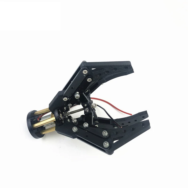 3D Printed 4 Fingers Robot Mechanical Arm Clamp Robot Gripper N20 Motor Clip Acrylic Robot Gripper For Drone Robot Claw DIY Kit thumbnail 5