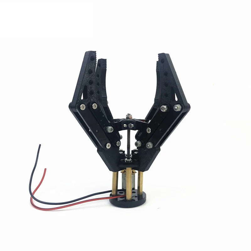3D Printed 4 Fingers Robot Mechanical Arm Clamp Robot Gripper N20 Motor Clip Acrylic Robot Gripper For Drone Robot Claw DIY Kit thumbnail 4