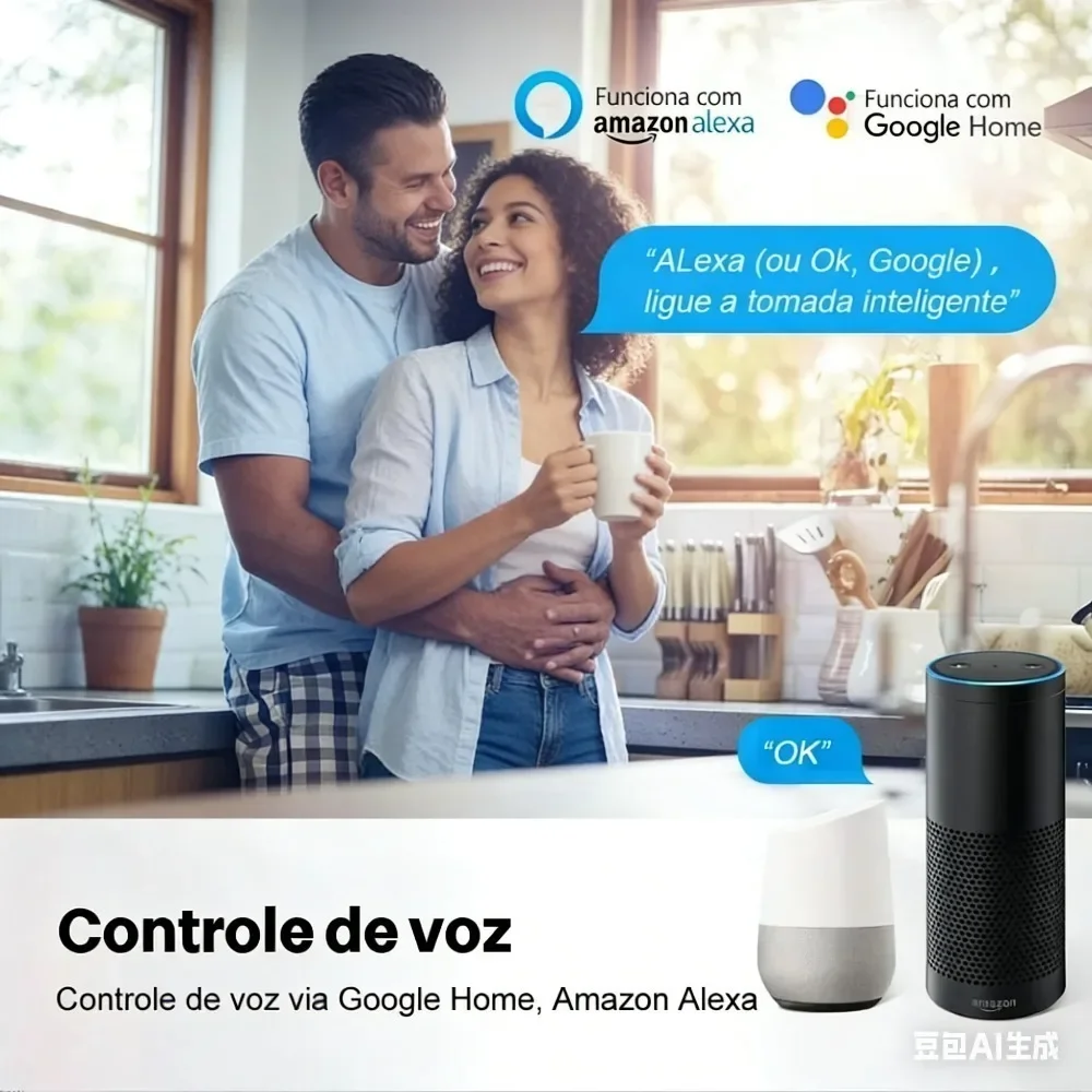 Melery Tuya Wifi Smart Brazil Light Switch Wall Socket Plug Outlet Touch Sensor Glass Panel Remote by Alexa Dot Google Home thumbnail 6