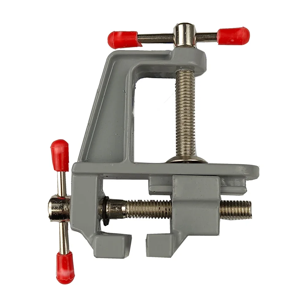 PHYHOO Aluminum Mini Table Clamp Small Bench Vice Jeweler Hobby Clamps DIY Mold Craft Repair Tool Portable Work Bench Screw Vise thumbnail 5
