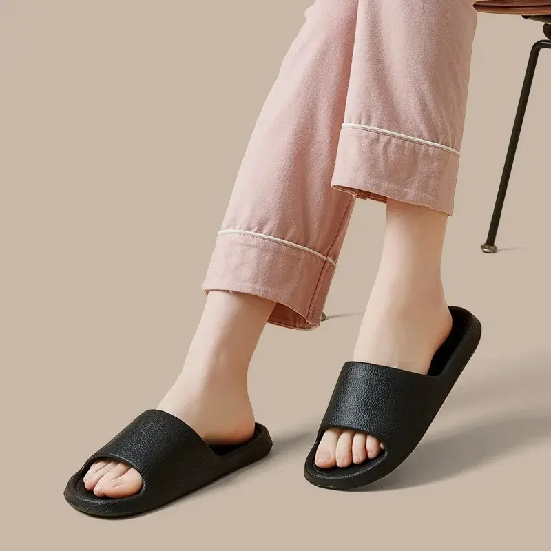 EVA Men Sandals Flip Flops Man Slippers Solid Color Simple Non-slip Soft Sole Comfortable Shower Slippers Outdoorf Couple Shoes thumbnail 5