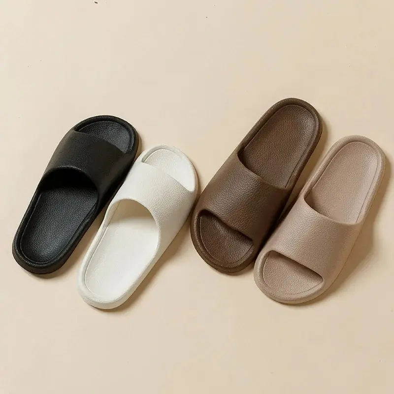 EVA Men Sandals Flip Flops Man Slippers Solid Color Simple Non-slip Soft Sole Comfortable Shower Slippers Outdoorf Couple Shoes thumbnail 4
