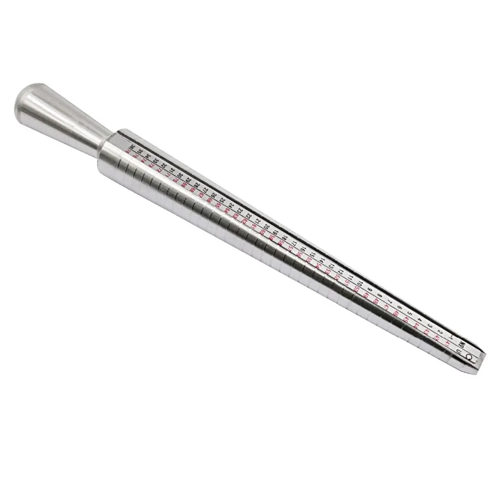 NIUPIKA HK/US/JP/UK/EU Aluminum Ring Rod Metal Ring Ring Multi-size Specification Size Measurement Screening Jewelry DIY Tool thumbnail 6