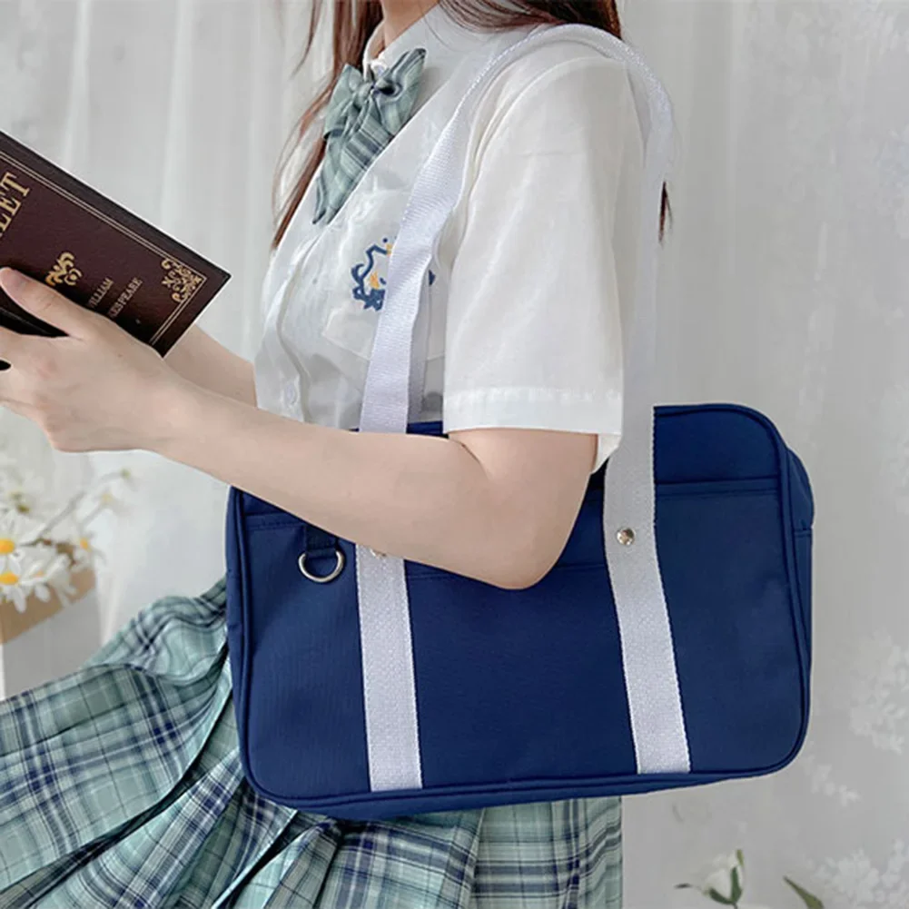 Japanese College Student Bags School Bag JK Commuter Bag Briefcase Anime Cospaly Costume Shoulder Tote Bags Messenger Handbags thumbnail 3