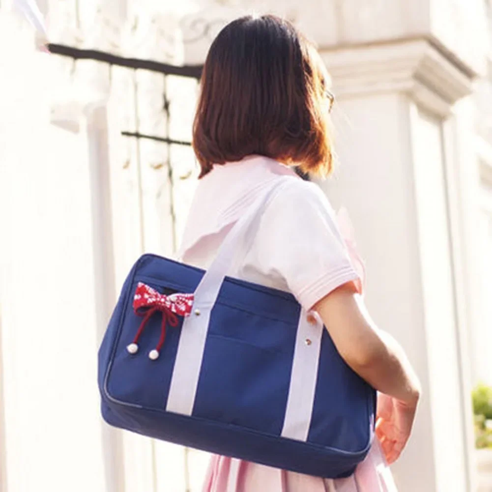 Japanese College Student Bags School Bag JK Commuter Bag Briefcase Anime Cospaly Costume Shoulder Tote Bags Messenger Handbags thumbnail 2