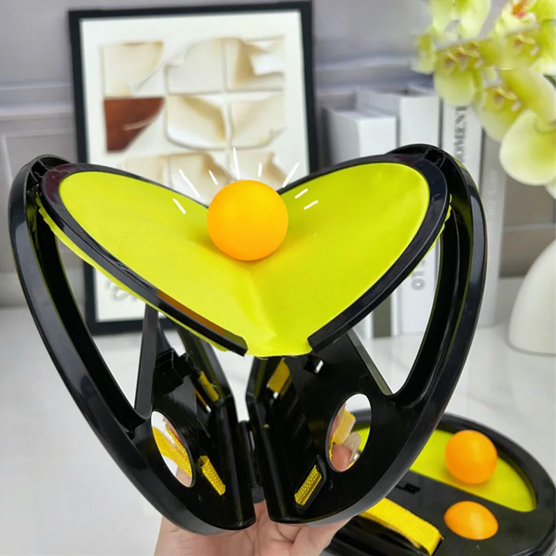 Catch Ball Game for Adult Kid Outdoor Indoor Funny Interaction Sensory Sport Toy Training Hand Eye Coordination Parent Child Toy thumbnail 3