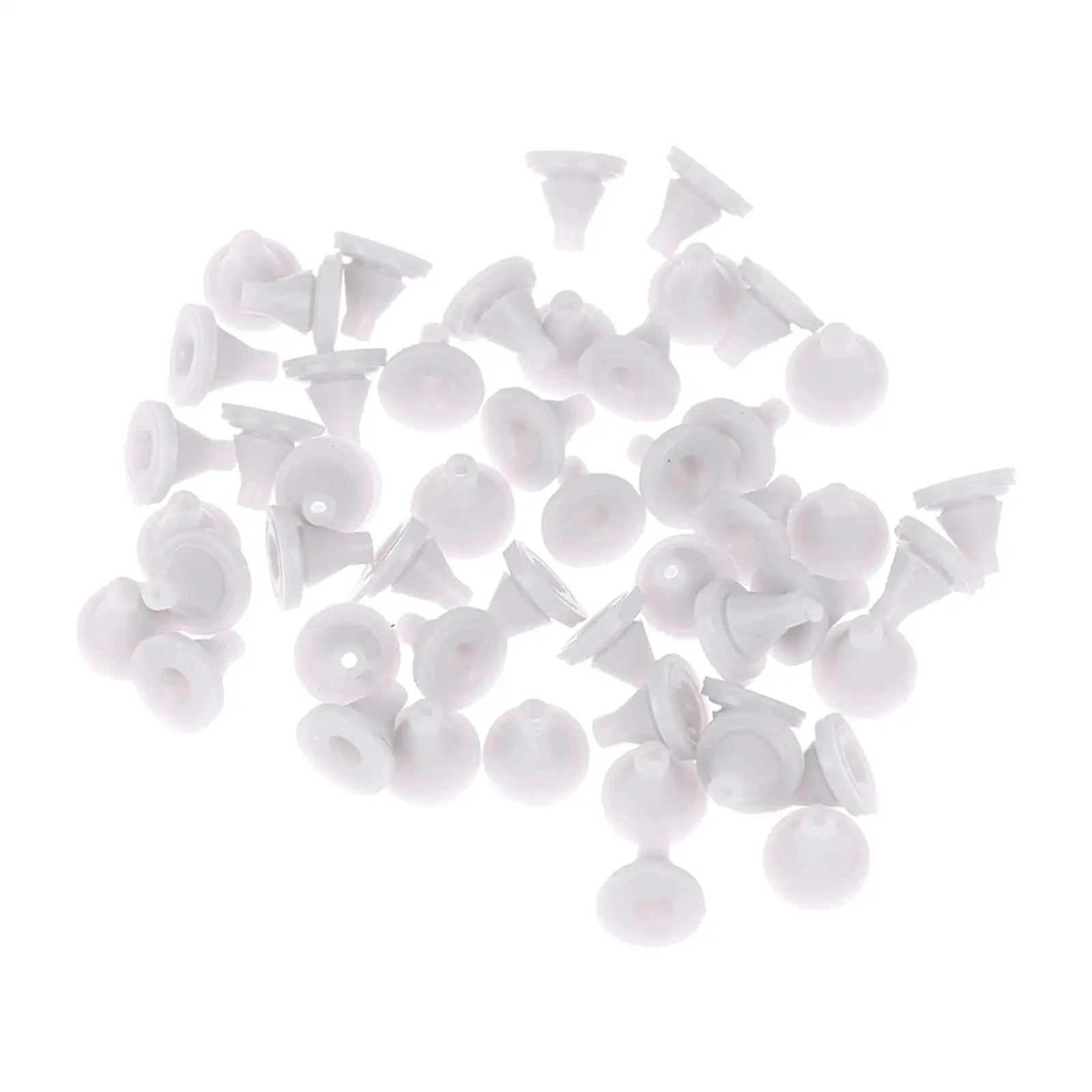 50x Shower Head Spray Hole Silicone Nozzles Replace Parts Wash Durable thumbnail 2
