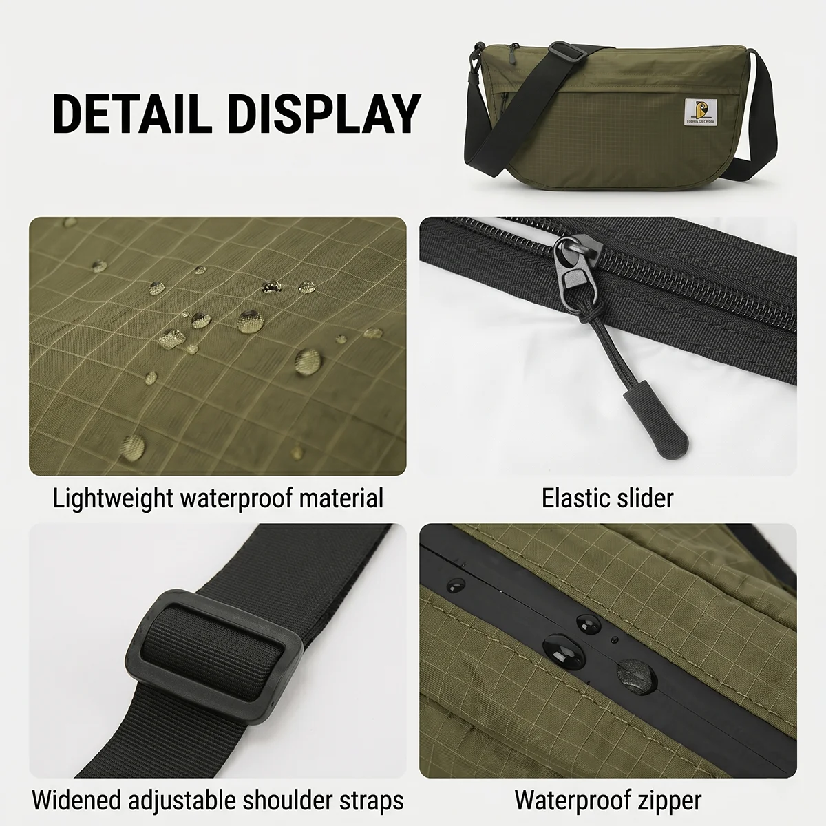 Casual Crossbody Bags For Men Women Shoulder Messenger Bag Large Capacity Small Fashion Travel Handbag Boys Girls Sling Bag thumbnail 6