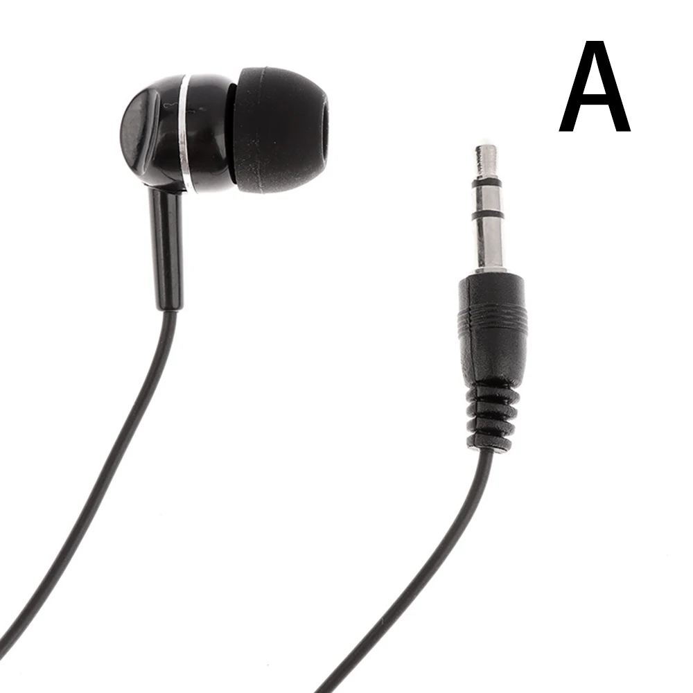 Single Side Earphone 3.5mm Plug For Phone Mp3 Players Pc Right/left Ear Universal 50cm Wired Earphone In-ear Type Earplug Type thumbnail 4