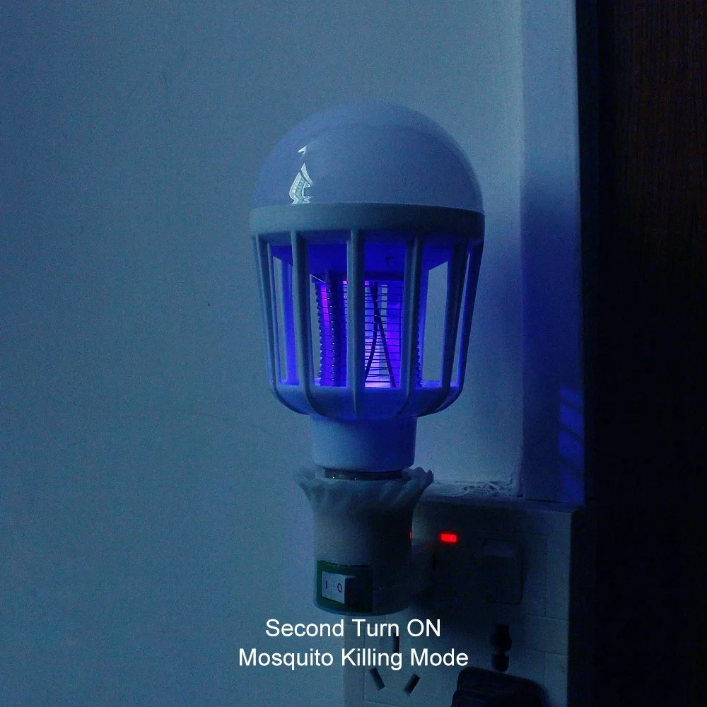 9W/15W/20W LED lamp household LED bulb E27 indoor household anti-mosquito device AC 175 ~ 220V Mute thumbnail 3