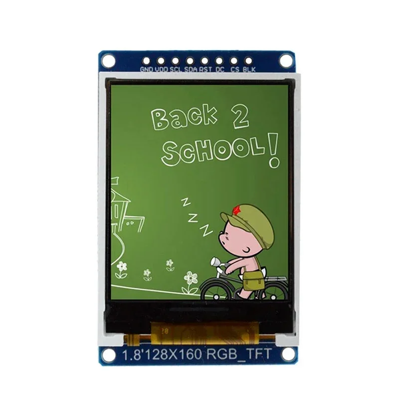 1-10pcs 0.96 1.3 1.44 1.8 inch IPS 7p SPI HD 65K full color LCD module st7735/st7789 drive IC 80*160 240*240 (not OLED) thumbnail 5