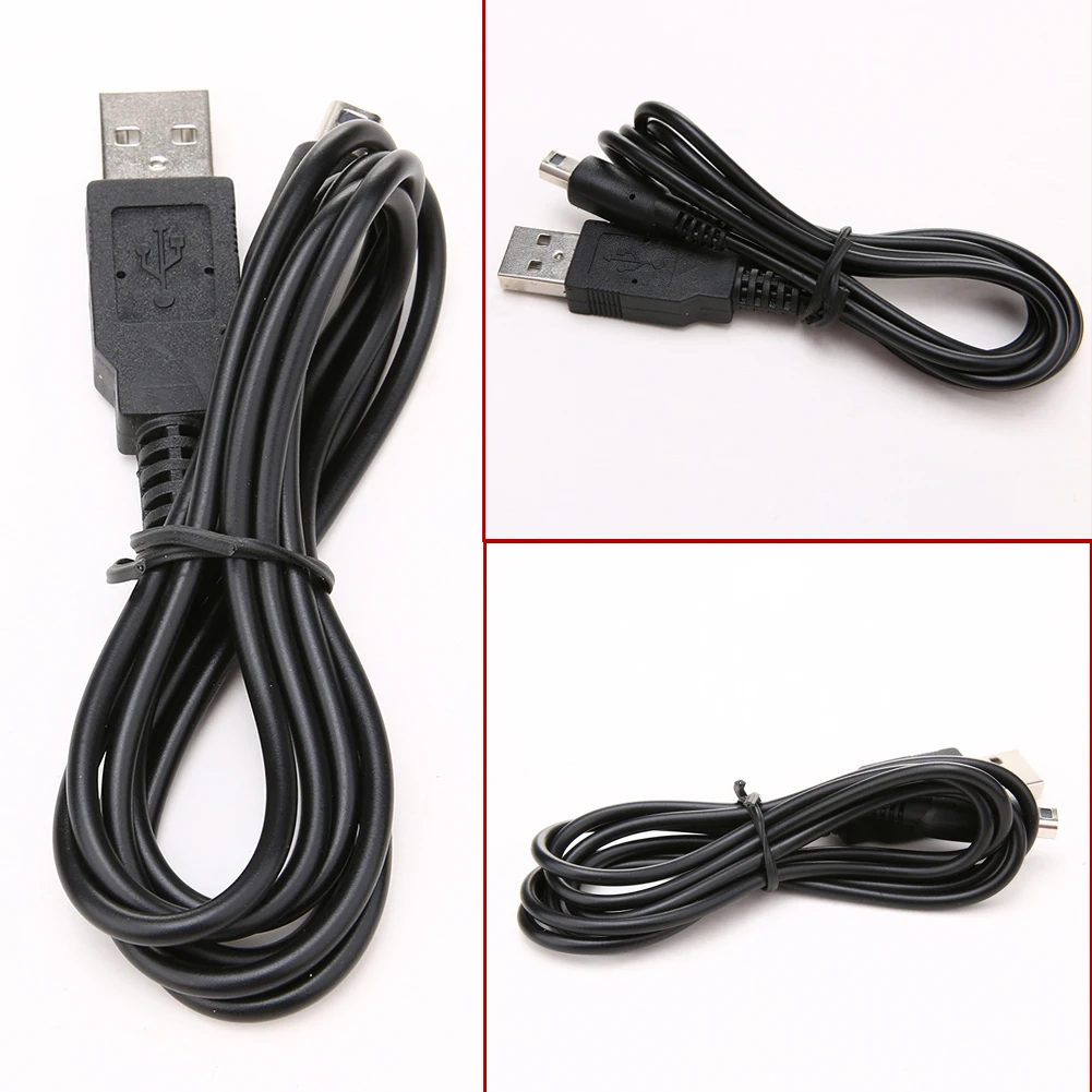USB Charger Cable For Nintendo 2DS NDSI 3DS 3DSXL NEW 3DS NEW 3DSXL 2Dsxl 2Dsll Game Power Line 1M Data SYNC Cord Charging Wire thumbnail 3