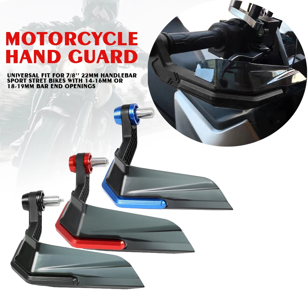 Motorcycle Hand Guard Handguard Shield Windproof Motorbike Motocross Universal Protector Modification Protective Gear thumbnail 2