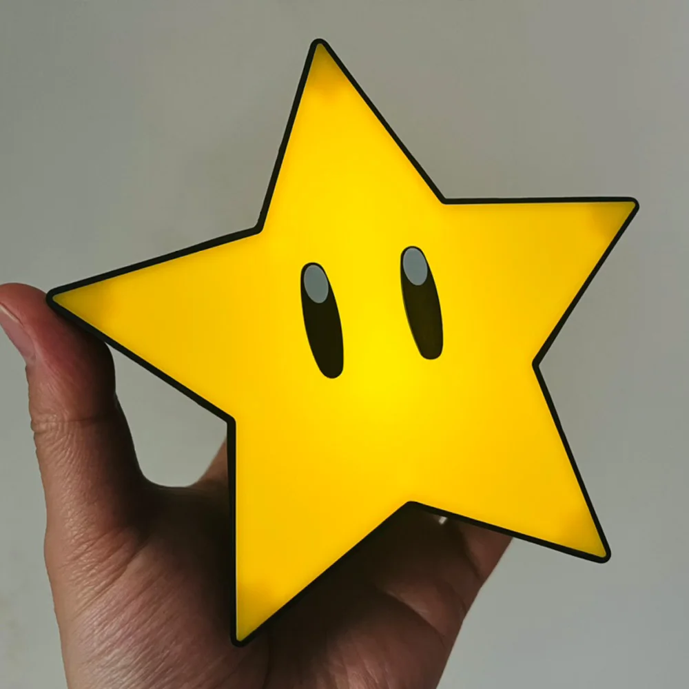 Super Star Light Figure Led Music Night Light Sound Usb Charging Desk Lamp For Gifts Xmas Toys thumbnail 4