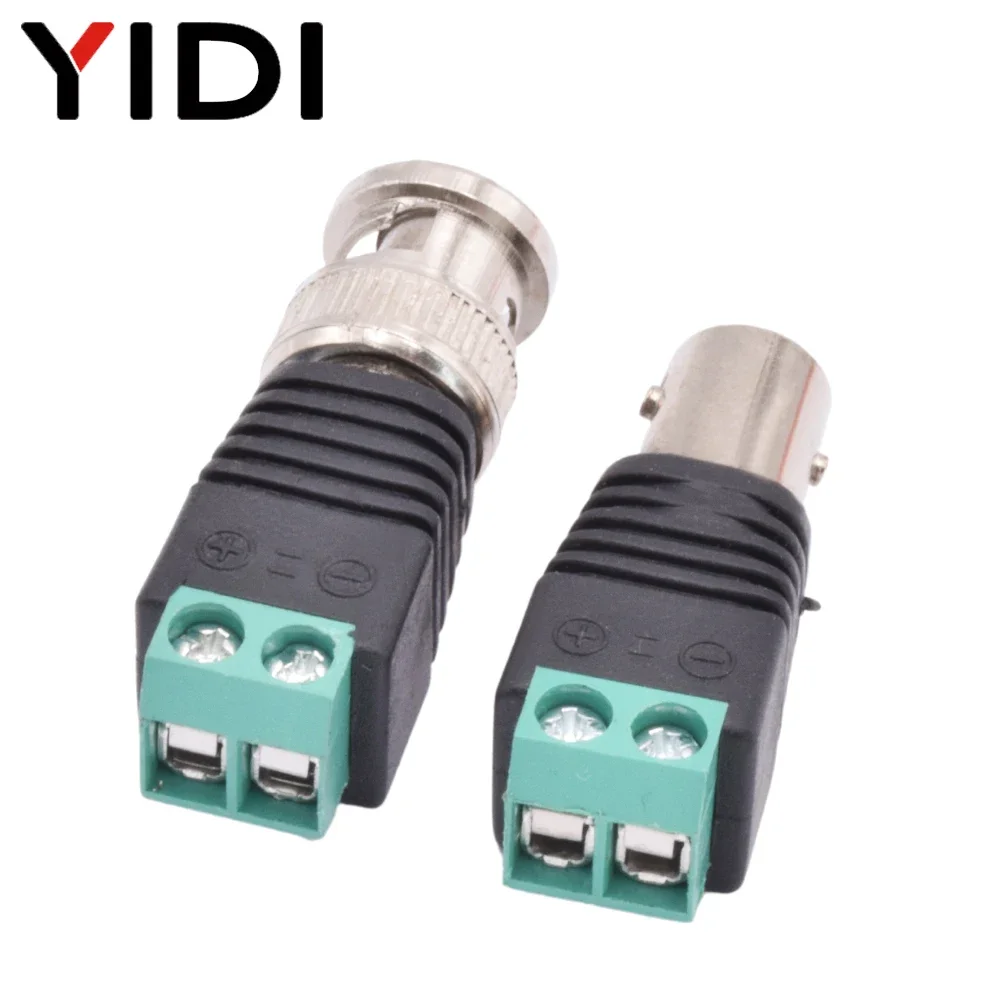 5pcs BNC Q9 Adapter Screw Connector Plug Socket Male Female Terminal for Balun Audio Video CCTV Surveillance Security Camera thumbnail 3