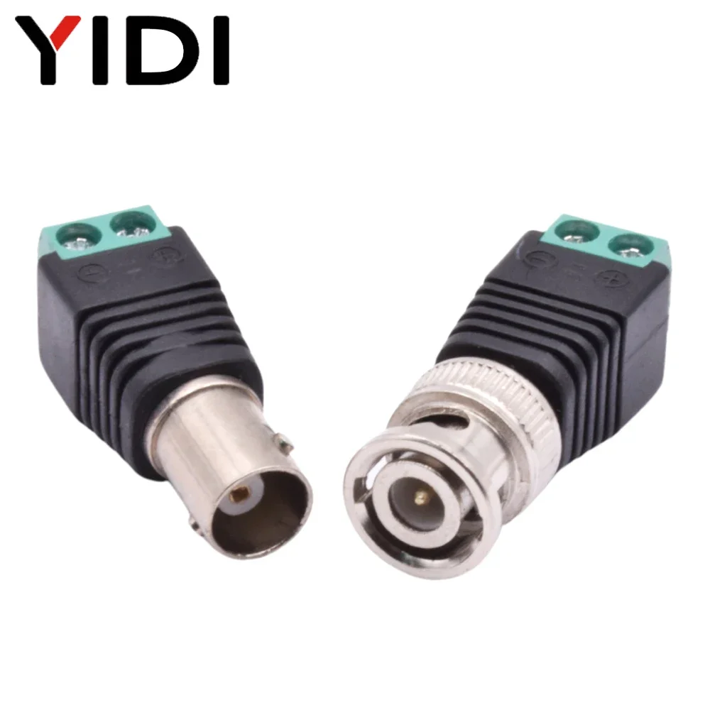 5pcs BNC Q9 Adapter Screw Connector Plug Socket Male Female Terminal for Balun Audio Video CCTV Surveillance Security Camera thumbnail 5
