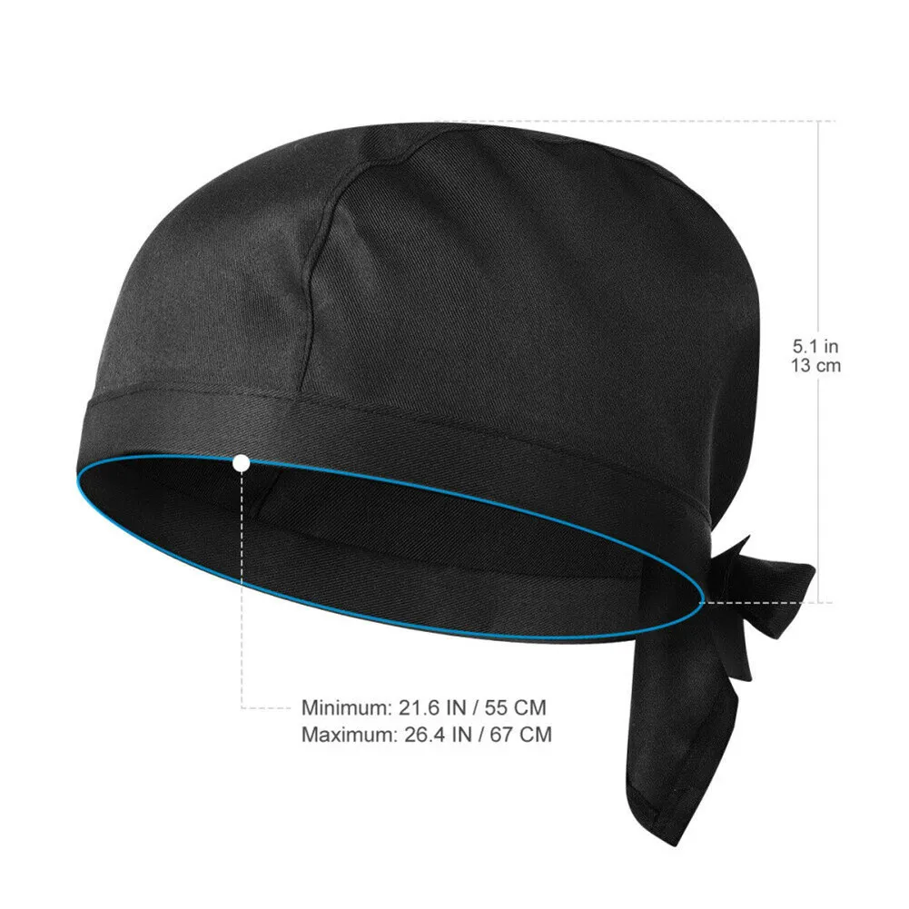 Universal Chefs Hat Pirate Hat Catering Service Waiter Hats Hotel Restaurant Bakery Kitchen Work Cooking Cap thumbnail 6