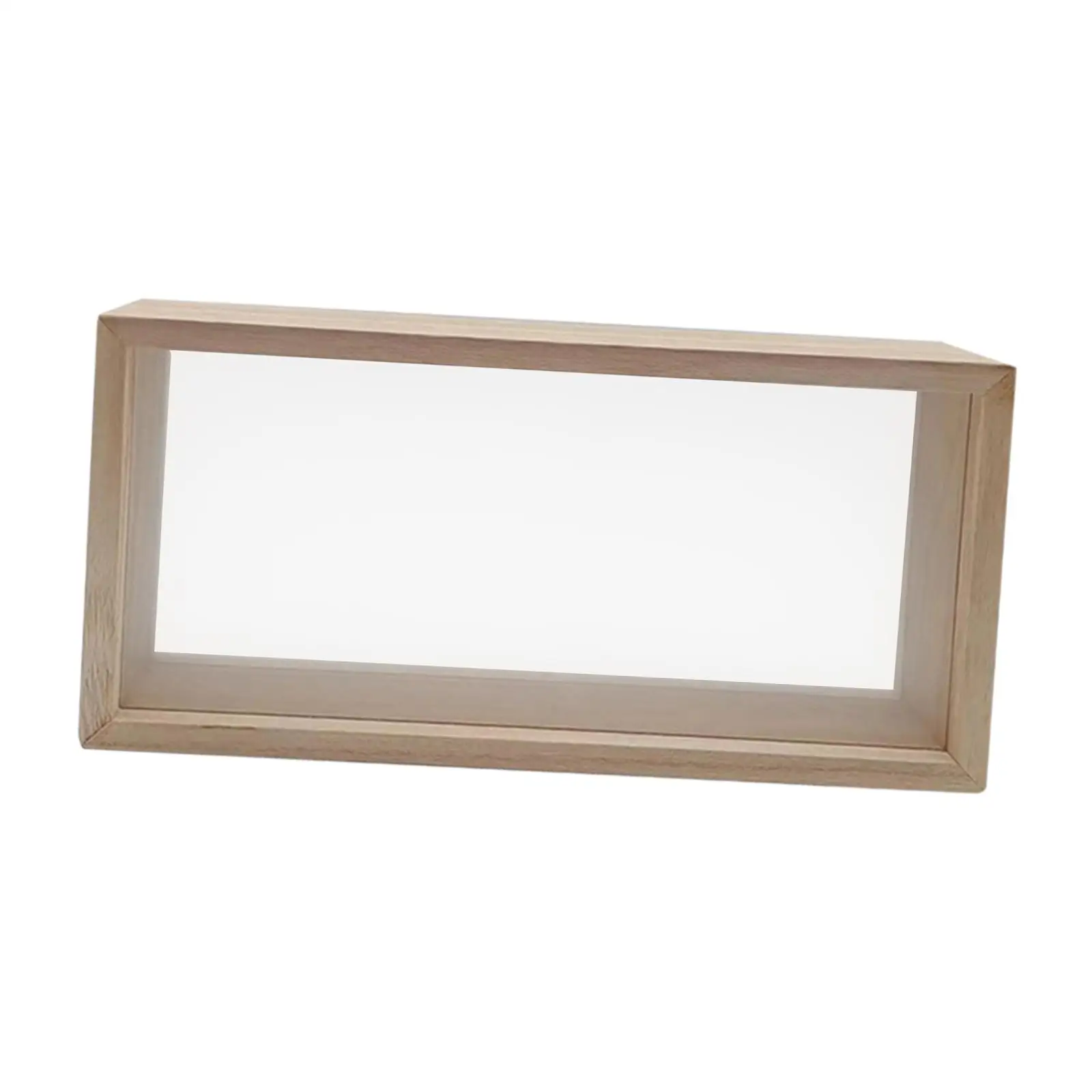 Shadow Box Frame Picture Frame for Dried Flowers Wooden Deep Dried Flower Display Frame for Memorabilia Award Photos Bouquet thumbnail 4