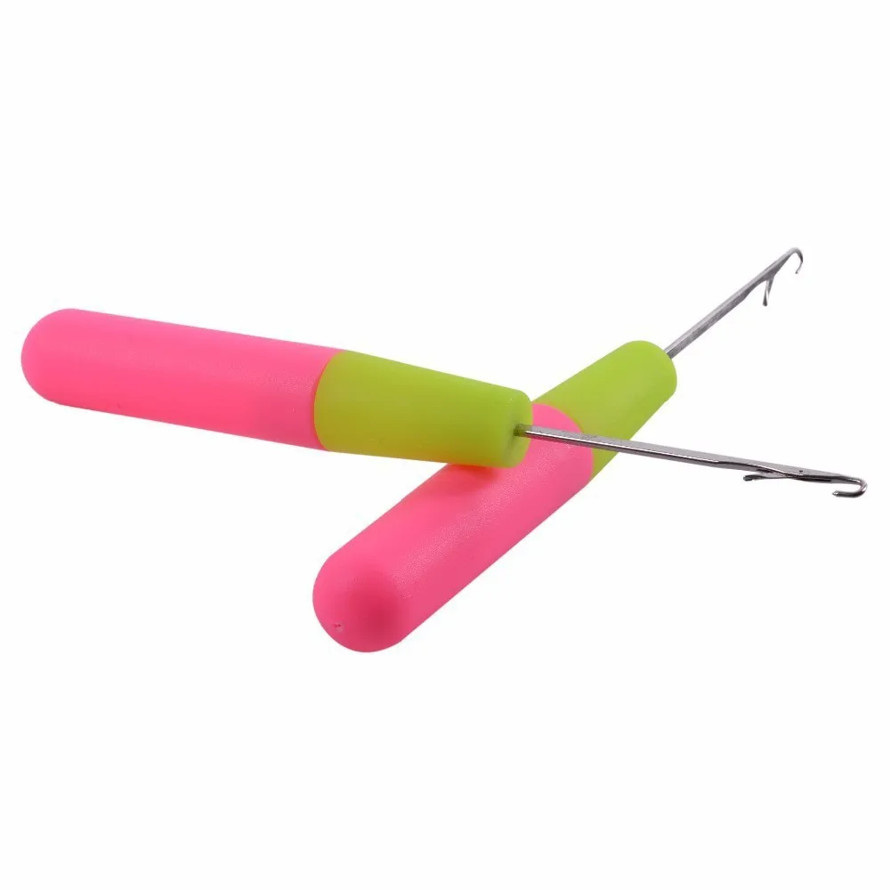 Crochet Hook Plastic Crochet Hook Needle For Hair Weaving Hook Needles 10/15 Pcs Dreadlock Knit Hair Weaving Crochet Needle Hook thumbnail 3