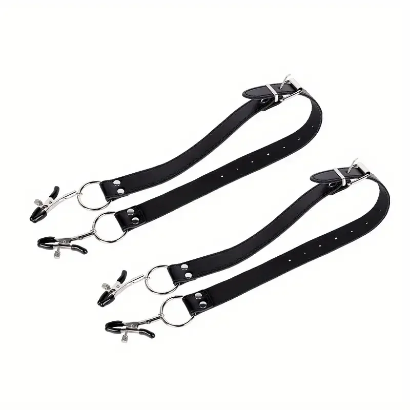 SM Bondage Labia Spreader Clip Nipple Clitoris Onto Clitoris BDSM Spread Pussy Open Vagina Stimulator For Women Adult Sex Toys thumbnail 6
