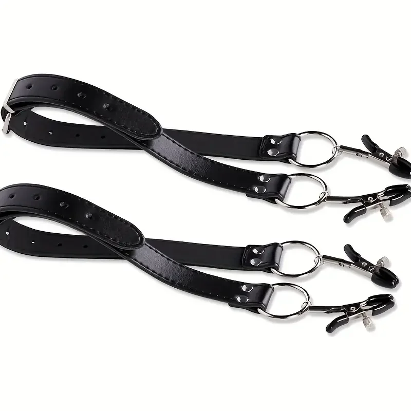 SM Bondage Labia Spreader Clip Nipple Clitoris Onto Clitoris BDSM Spread Pussy Open Vagina Stimulator For Women Adult Sex Toys thumbnail 4