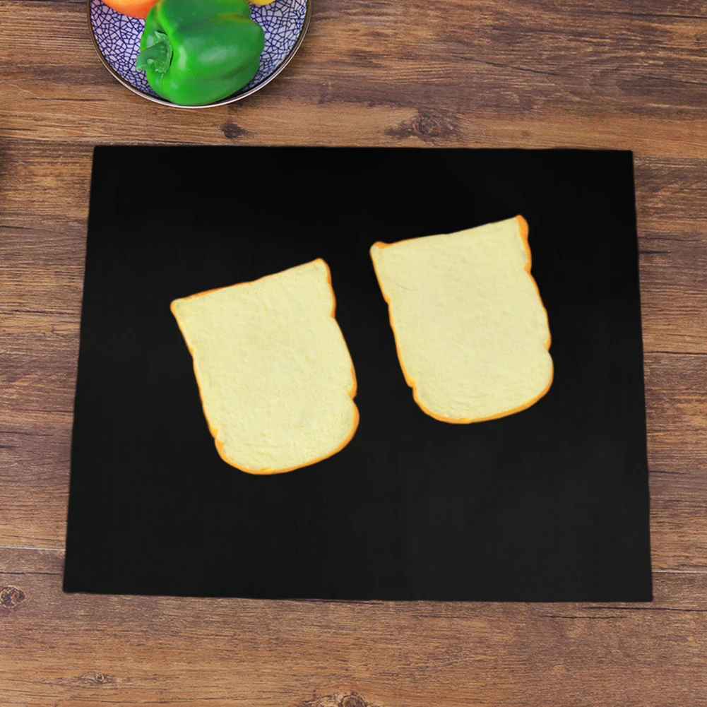 Non-stick BBQ Grill Mat Reusable Heat Resistant Oven Liner Baking Mat for Home Outdoor Picnic Barbecue Grill Kitchen Accessories thumbnail 3