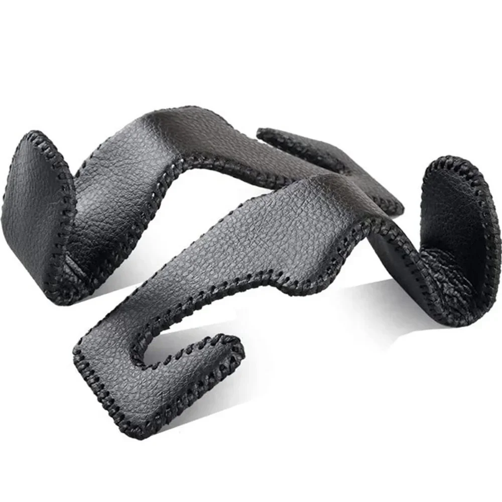 Car Seat Headrest Hooks Leather Hidden Back Hanger Storage Holder Organizer Rear Rack For Purses Bags Interior Accessories thumbnail 5