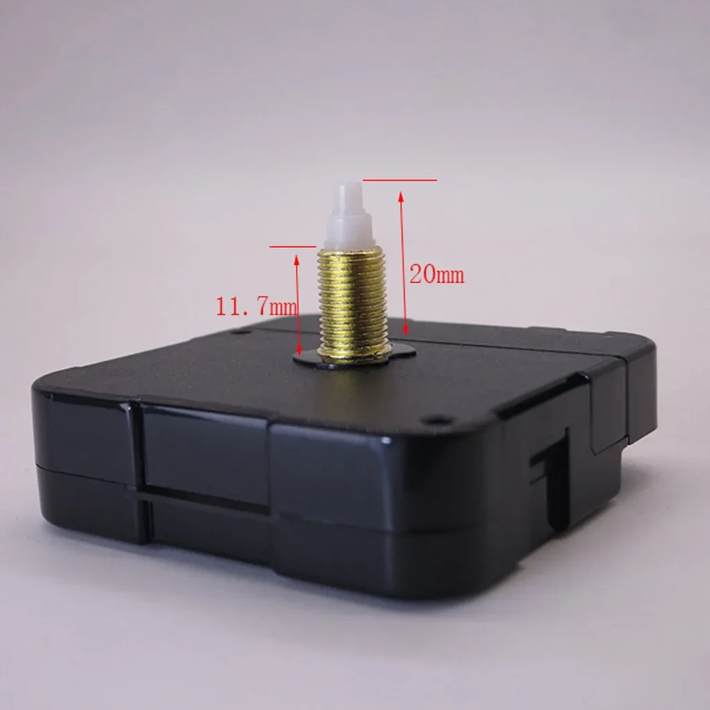 DIY Wall Clock Replacement Movement Parts Repair Quartz Time Hands Clock Motor 20mm Maximum Dial Thickness 31mm Shaft Length thumbnail 5