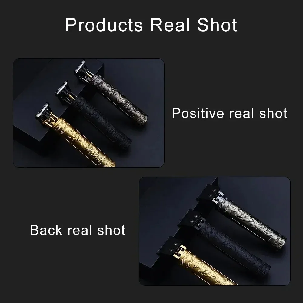 New Hair Clipper For Men's Beard Shaver Professional Version of Wireless Electric  Hair Trimmer Retro T9 Hair Cutting Machine thumbnail 5