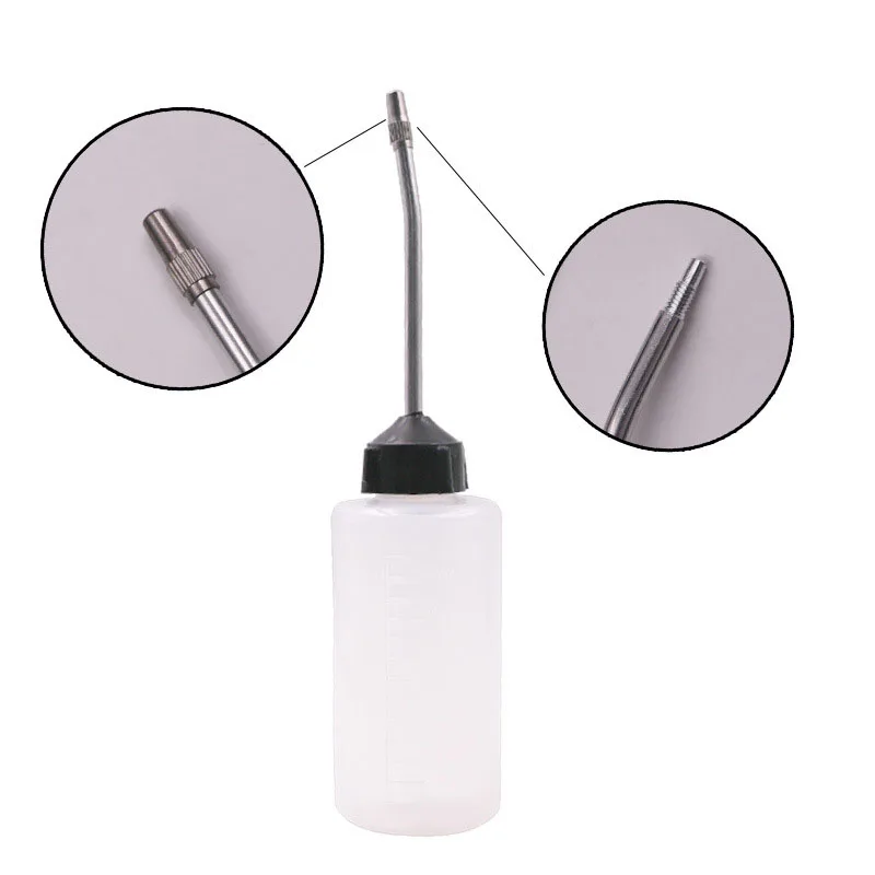 120ML Sewing Machine Oil Bottle Iron Spout with Cap Plastic Long Nozzle Storage Pot Oiler Oil Dispenser Sewing Accessories thumbnail 2