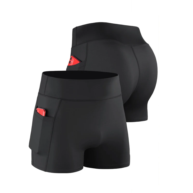 Men's Basic Quick Dry Sport Shorts Solid Color Breathable Moisture Wicking Athletic Boxer Briefs for Running Workout Fitness thumbnail 3