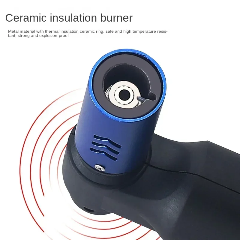 HONEST Gas Lighter Jet Butane Cigar Lighter Windproof Kitchen Tube Barbecue Metal Jewelry Welding Lighter Outdoor Gadgets ForMen thumbnail 6