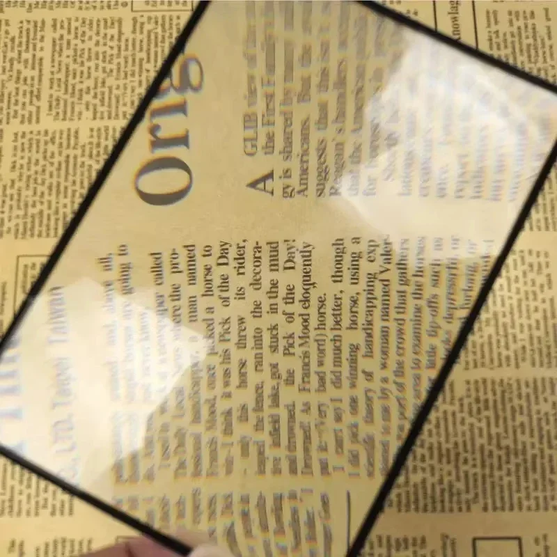 New Full Page Large Sheet Magnifier Magnifying Glass Reading Aid Glass Page Magnifying Lens Ultra-thin Reading Magnifier  New thumbnail 5