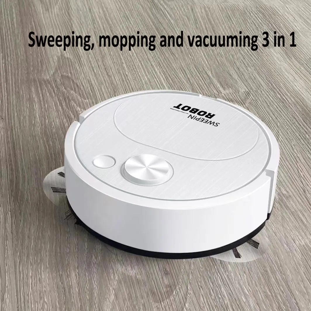 NEW USB Sweeping Robot Vacuum Cleaner Mopping 3 In 1 Smart Wireless 1500Pa Dragging Cleaning Sweep Floor for Home Office thumbnail 5