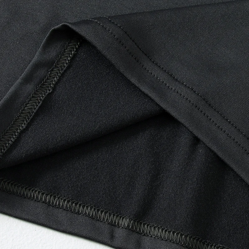 2-piece Autumn And Winter Solid Color Fashionable Casual Base Set Slim Fit Sports Fitness Long Sleeved Pants Warm Underwear Set thumbnail 6