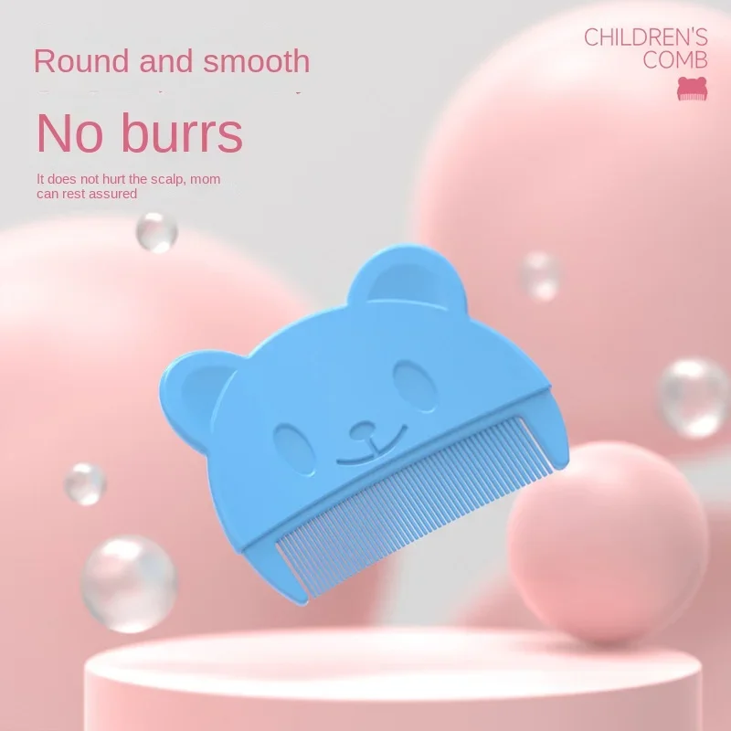 Baby Hair Brush Infant Fetal Head Fat Cleaning Brush Newborn Soft Hair Comb Silicone Head Massager for Baby Care Accessories thumbnail 3