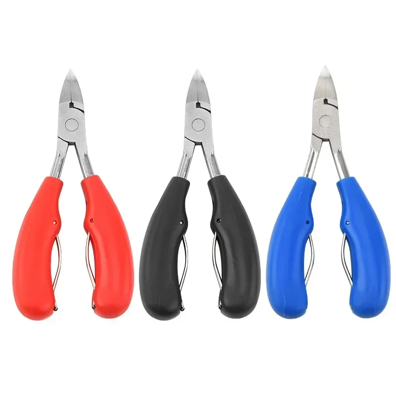 Professional Toe Nail Clippers Cutter ingrown toenail tool Thick Nail Dead Skin Dirt Remover Super Sharp Curved Blade Nail Tools thumbnail 5